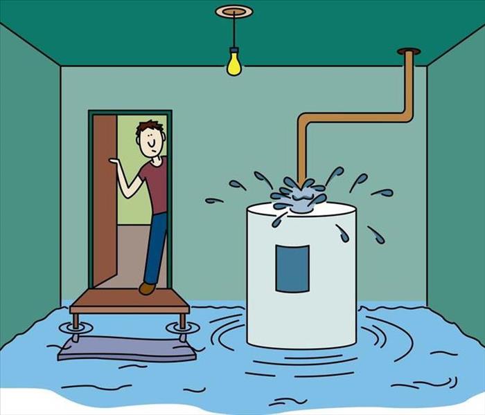 Leaky water heater